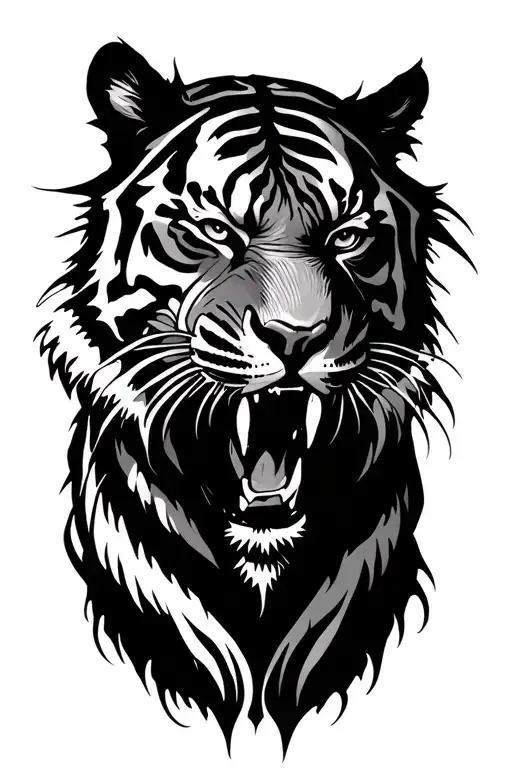 Fierce Tiger Emerging Aquarius Style