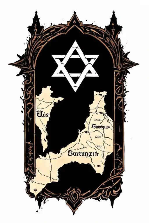 Israel Map Built