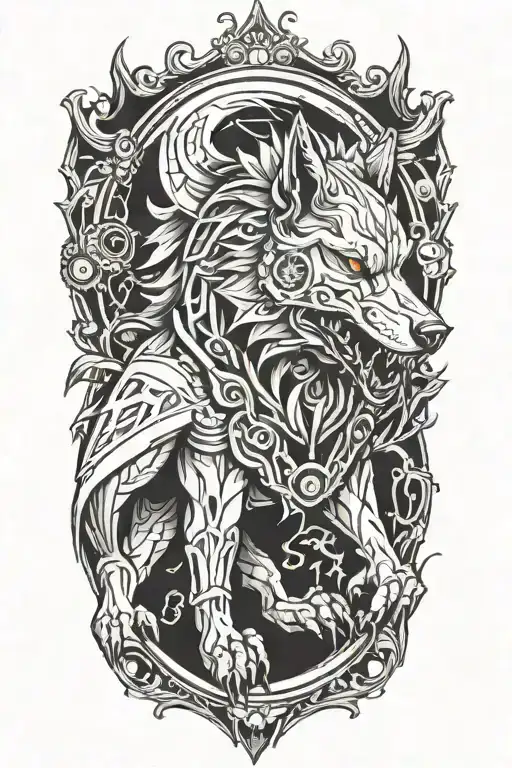 Robotic Werewolf Howling