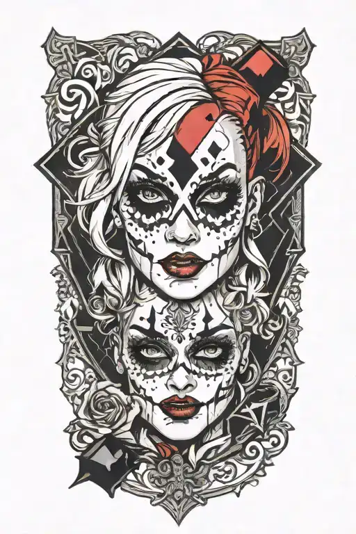 Harley Quinn Rhombuses