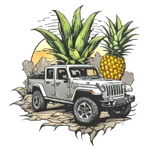 Jeep Gladiator Mountain Pineapples