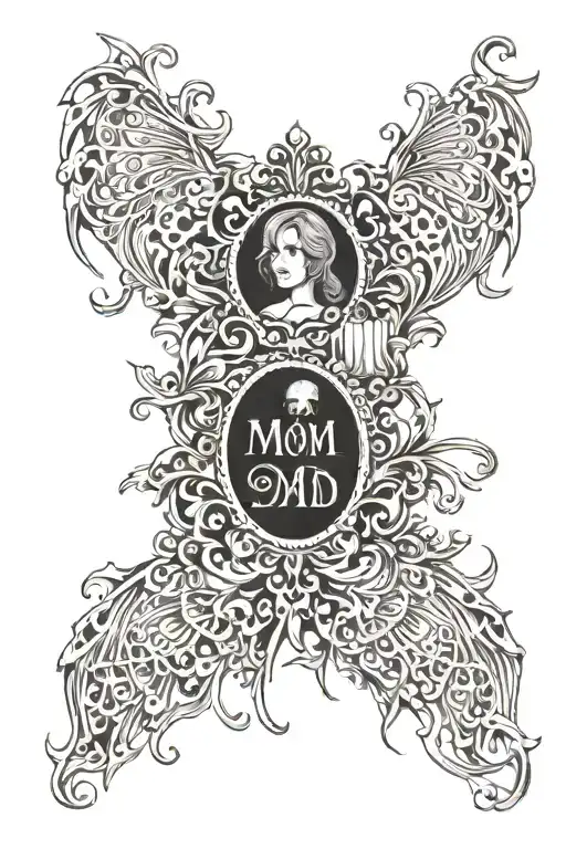 Mom Dad Brother & Me Back