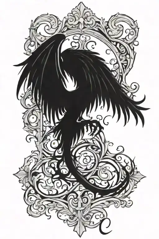 Initial Tattoo Design