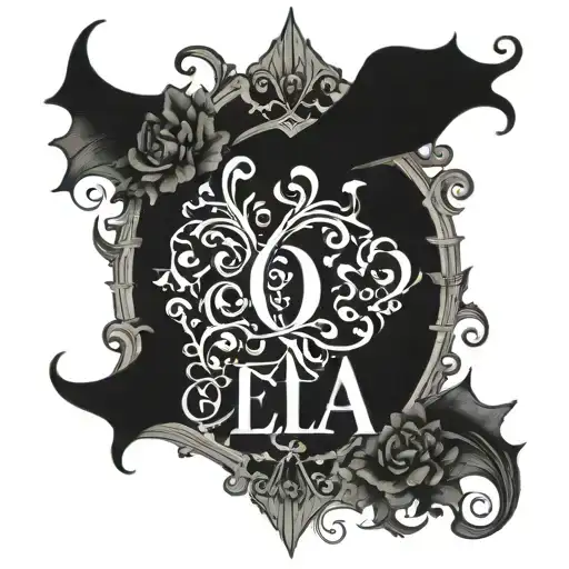 Initials Marlon & Ella