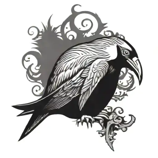 Gothic Heavy Metal Penguin