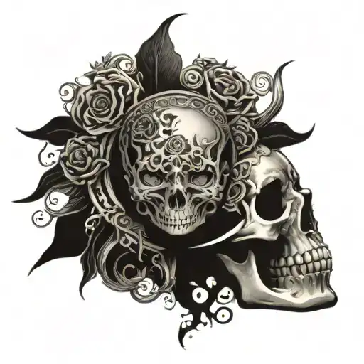 Skull And Sun