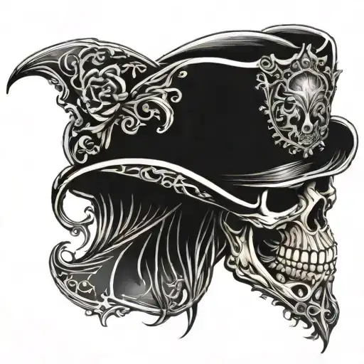 Skeleton Cowboy Hat