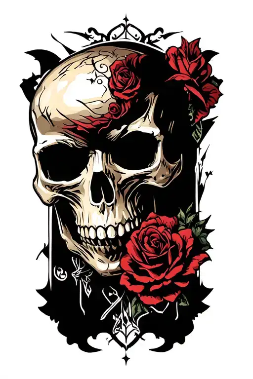 Skull Half Sleeve