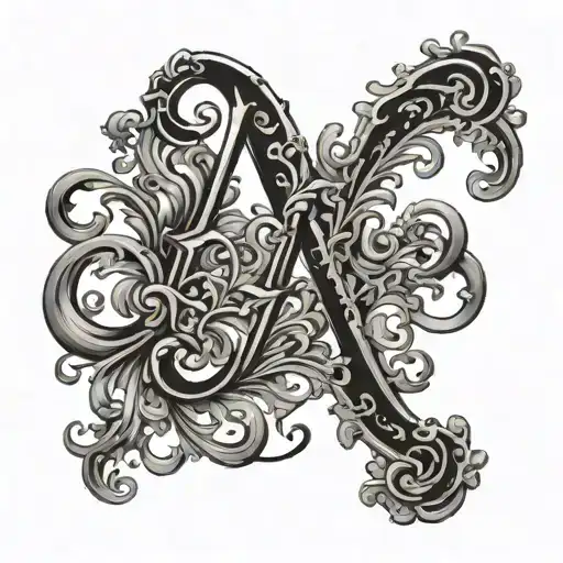 Letter L J