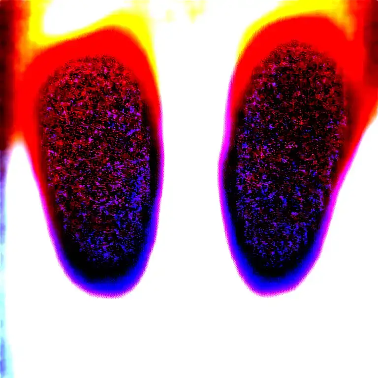 Two Rose Wrapped One Black One Red