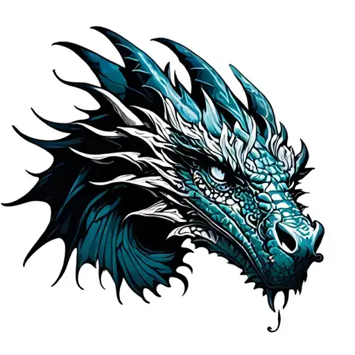 Dragon Face Front