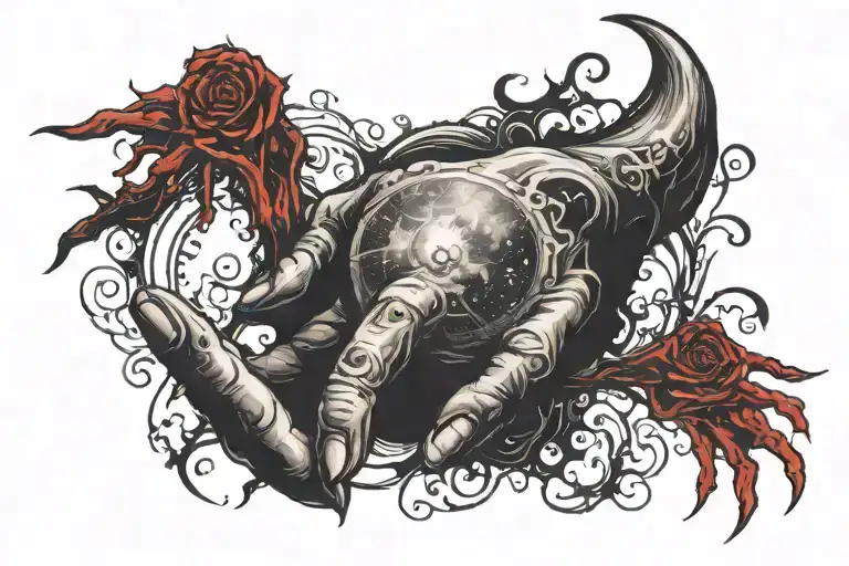 The Universe In My Bloody Hand