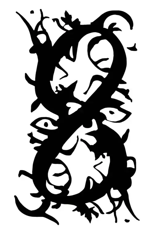 Shooting Stars Wrapper Tribal Vines