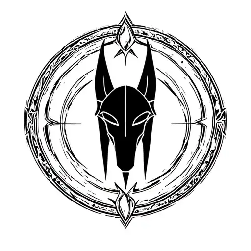 Anubis Round Logo