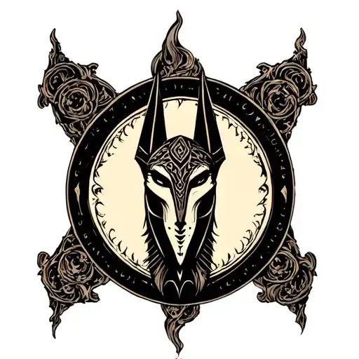 Anubis Round Logo