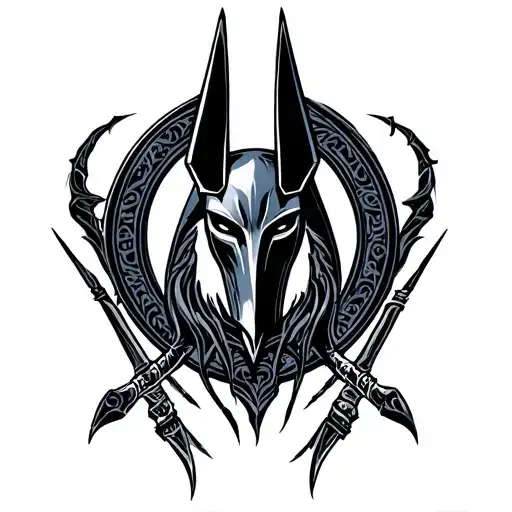 Anubis Round Logo