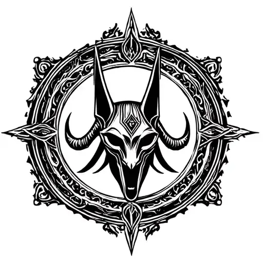 Anubis Round Logo