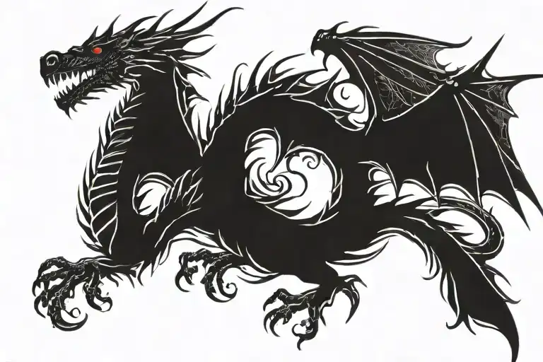 Dragon That Protects Something