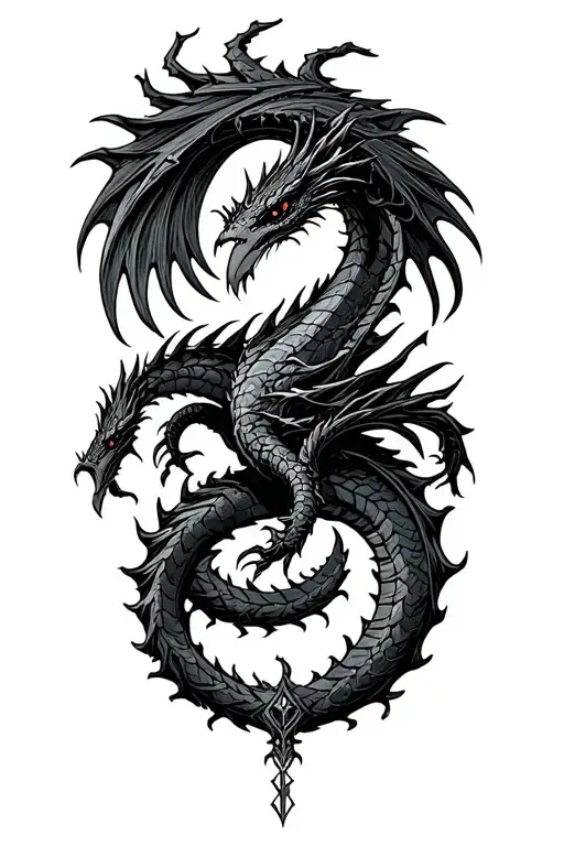 Jormungand On The Whole Frame Mythology Symbols