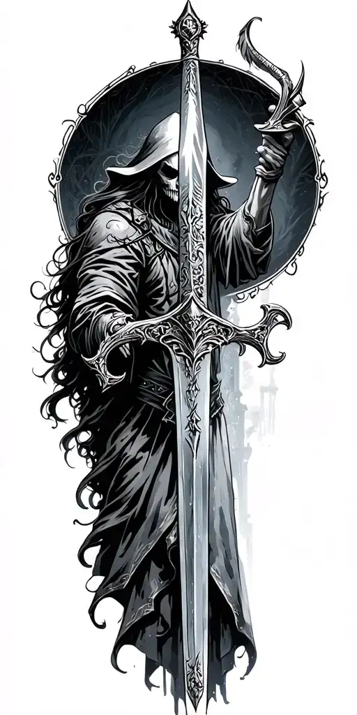 Fantasy Sword And Sorcery Scene