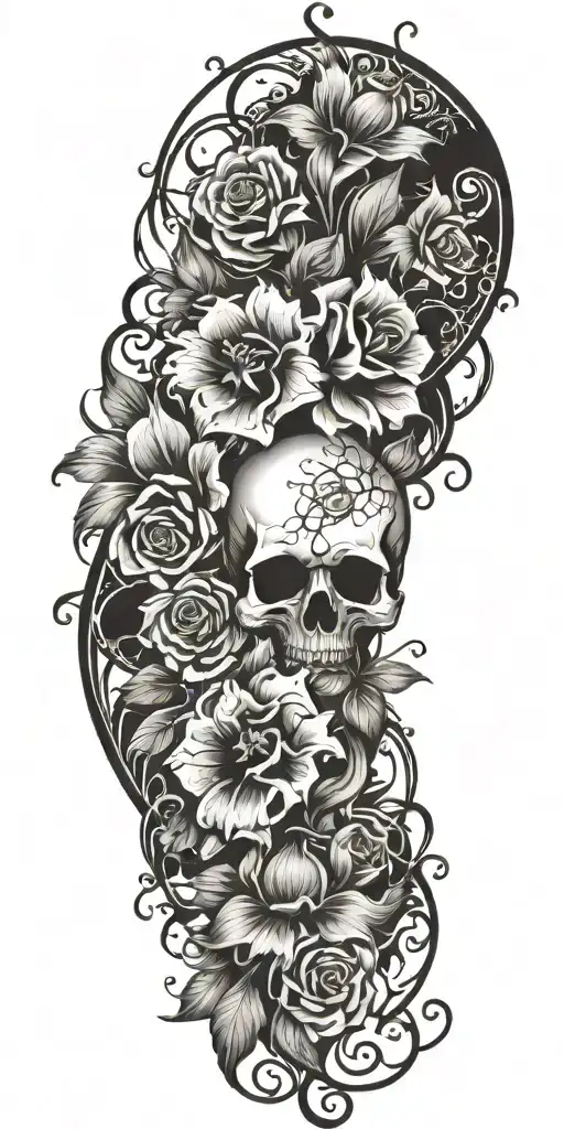 Gentle Flowers Blooming