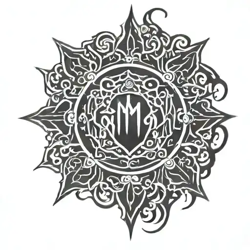 Buddhist Mantra Written