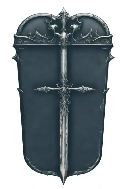 Claymore Sword And Crown