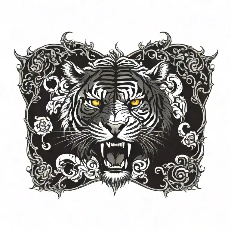 Pectoral Tiger Inspired