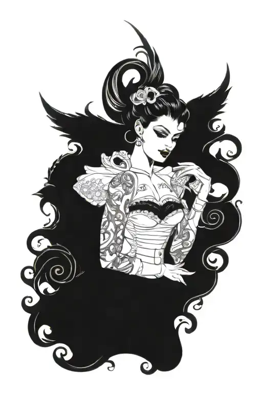 Goth Pinup