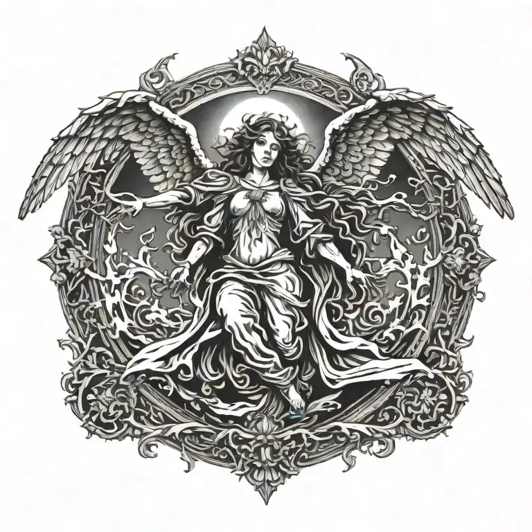 Angel Falling From Heaven