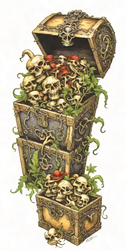 Gangster Tornado Treasure Chest Full Shrooms Marijuana