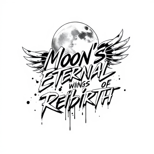 Moon’s Eternal Wings of Rebirth