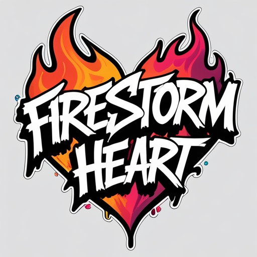 Firestorm Heart Tattoo idea