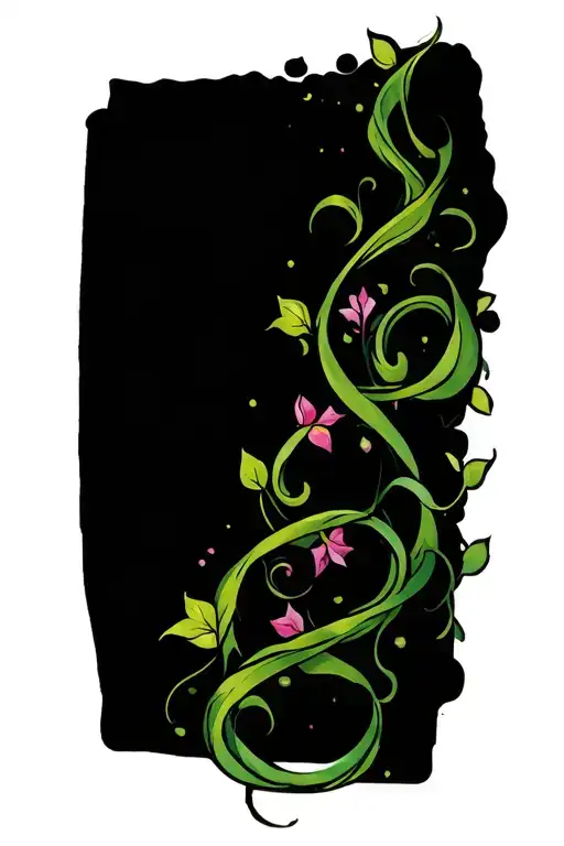 Wraparound Vine Intertwined