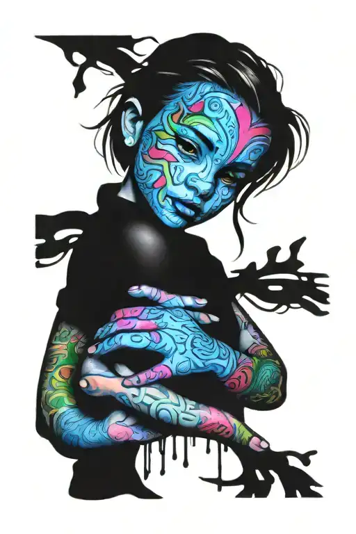 My Daughter Holding Hands