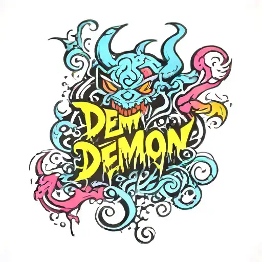 Demon Name Written