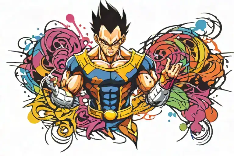 Vegeta Facing