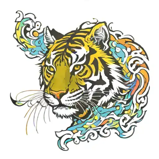 Graffiti Tiger