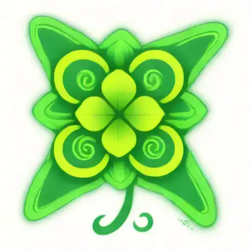 Four Leaf Clover Tattoo Inspired