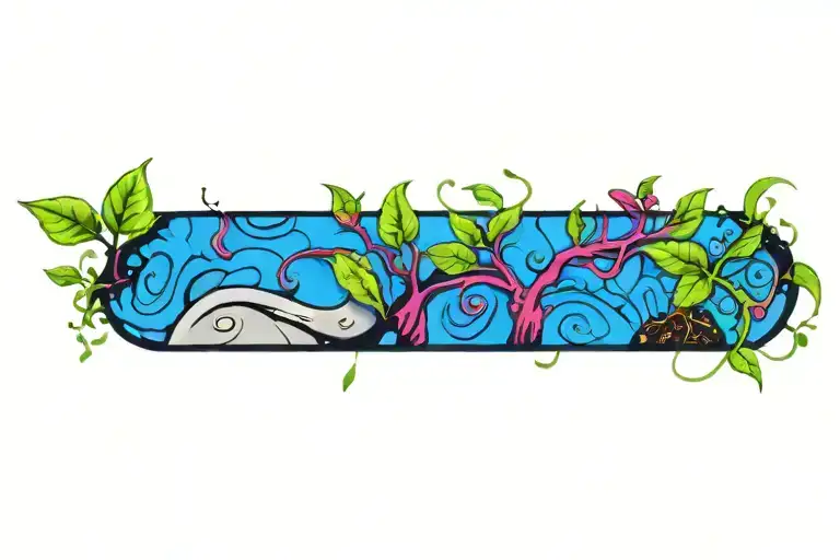 Plant Sprouting Through Concrete