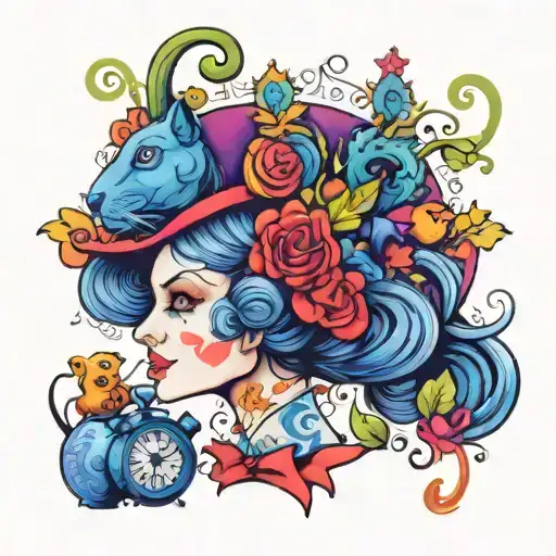 Characters From The Alice In Wonderland