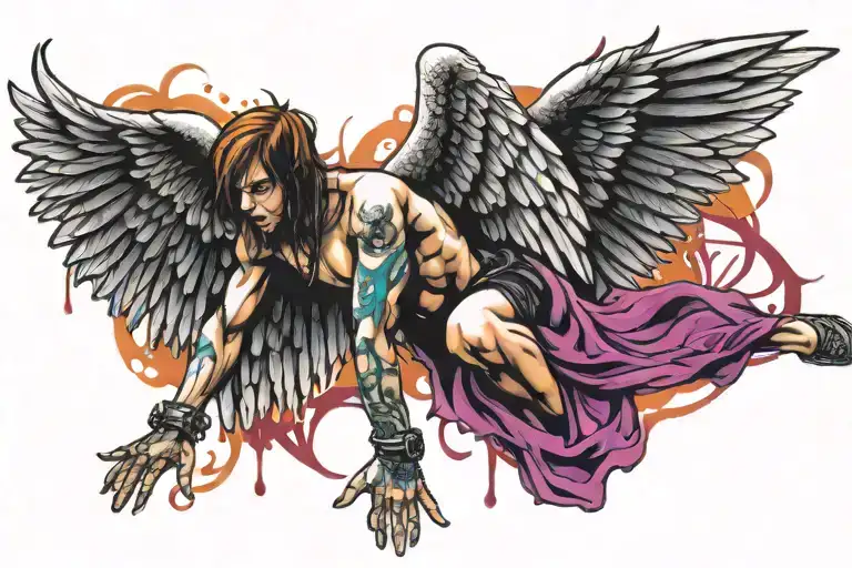 Fallen Angel Falling