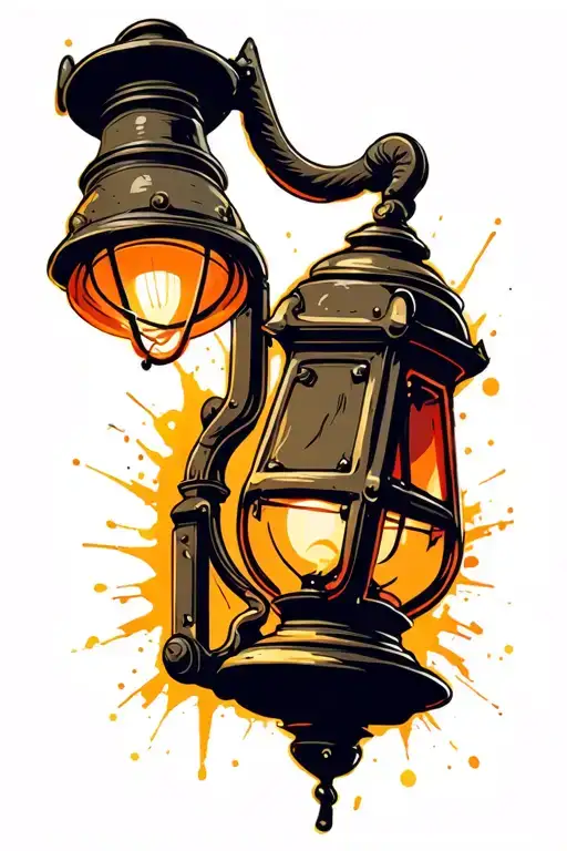 Old Fashioned Lamp