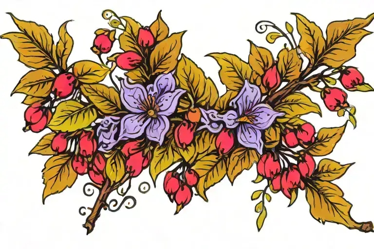 Barberry Branch And The Zodiac Sign Virgo