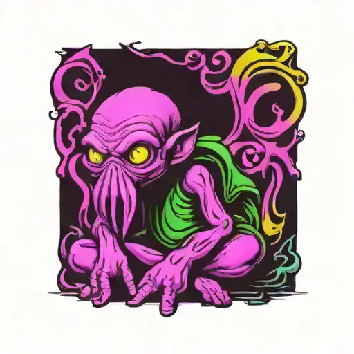 Cthulhu Child Sitting