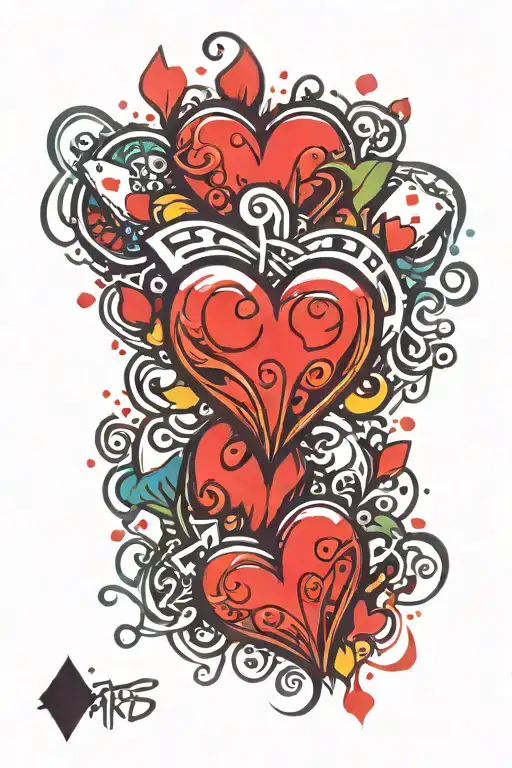 Hearts Playing Card
