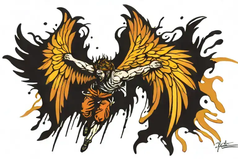 Fallen Icarus Falling