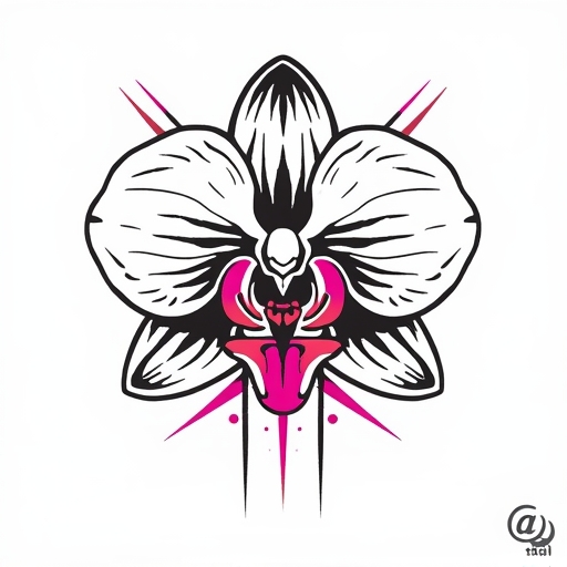 Orchid Tattoo idea