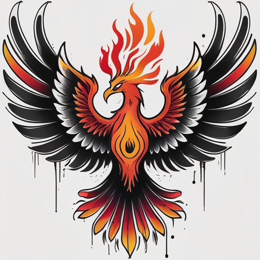 Phoenix’s Wings of the Sacred Fire