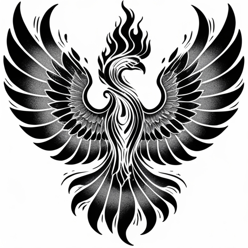 Phoenix’s Wings of the Sacred Fire